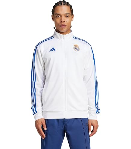 adidas Originals men Real Madrid OG BB Track Top Jacket, Wonder